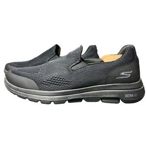 Skechers Air Cooled Goga‎ Mat Go Walk Black Quick Fit Slip On Shoe Size 10